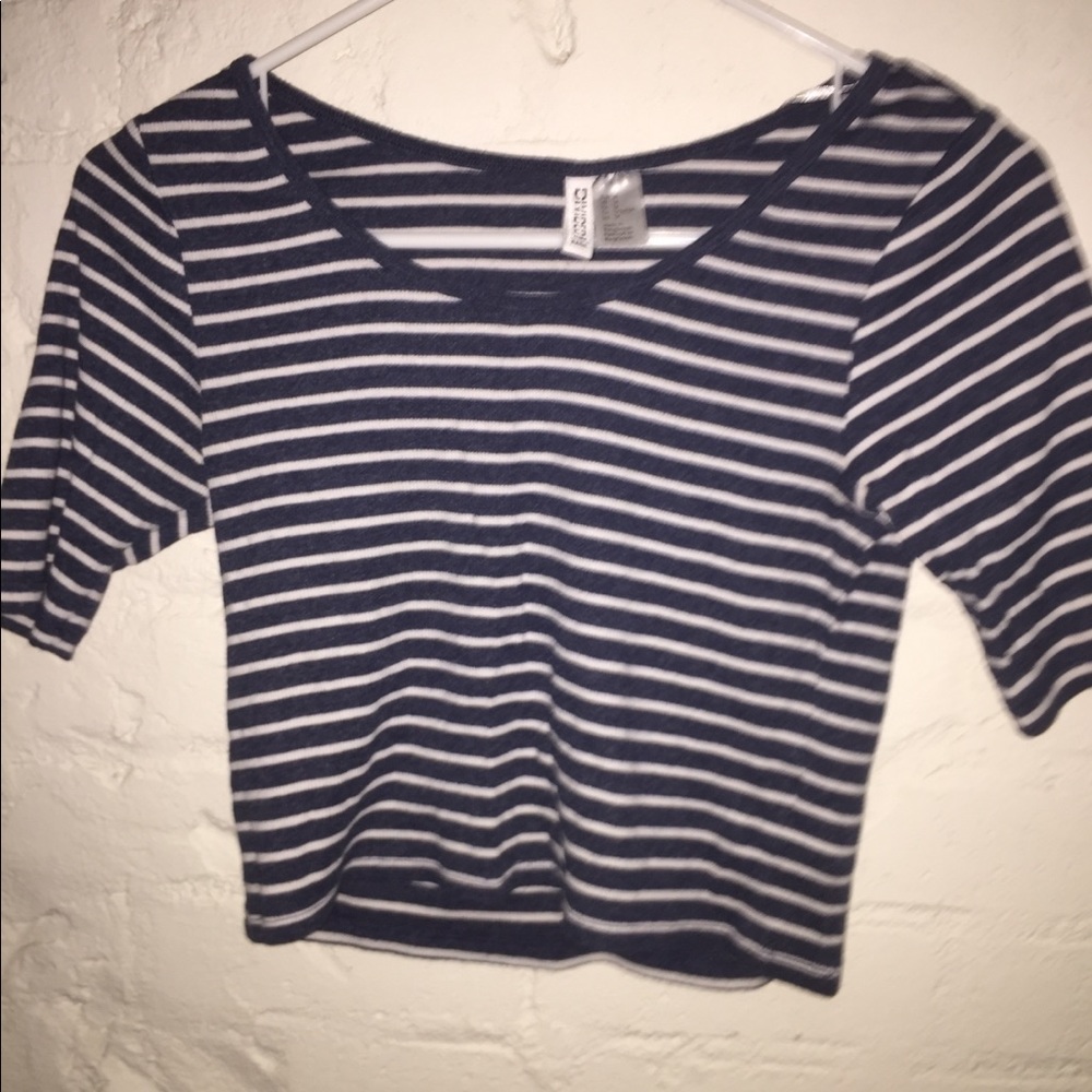 Stripped crop top